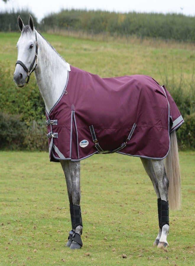 WeatherBeeta ComFiTec Plus Dynamic II Standard Neck Lite, Maroon/Grey/White, 54" - Image 2